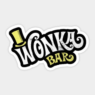 Wonka Bar Sticker